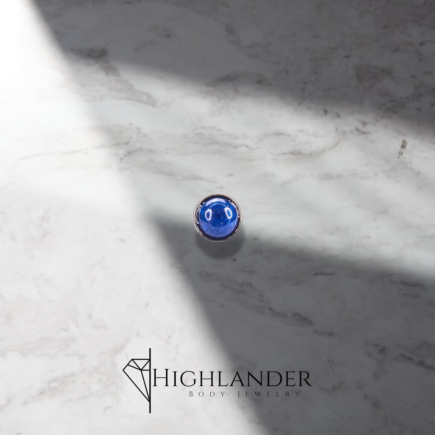 Sodalite Blue Nose Stud